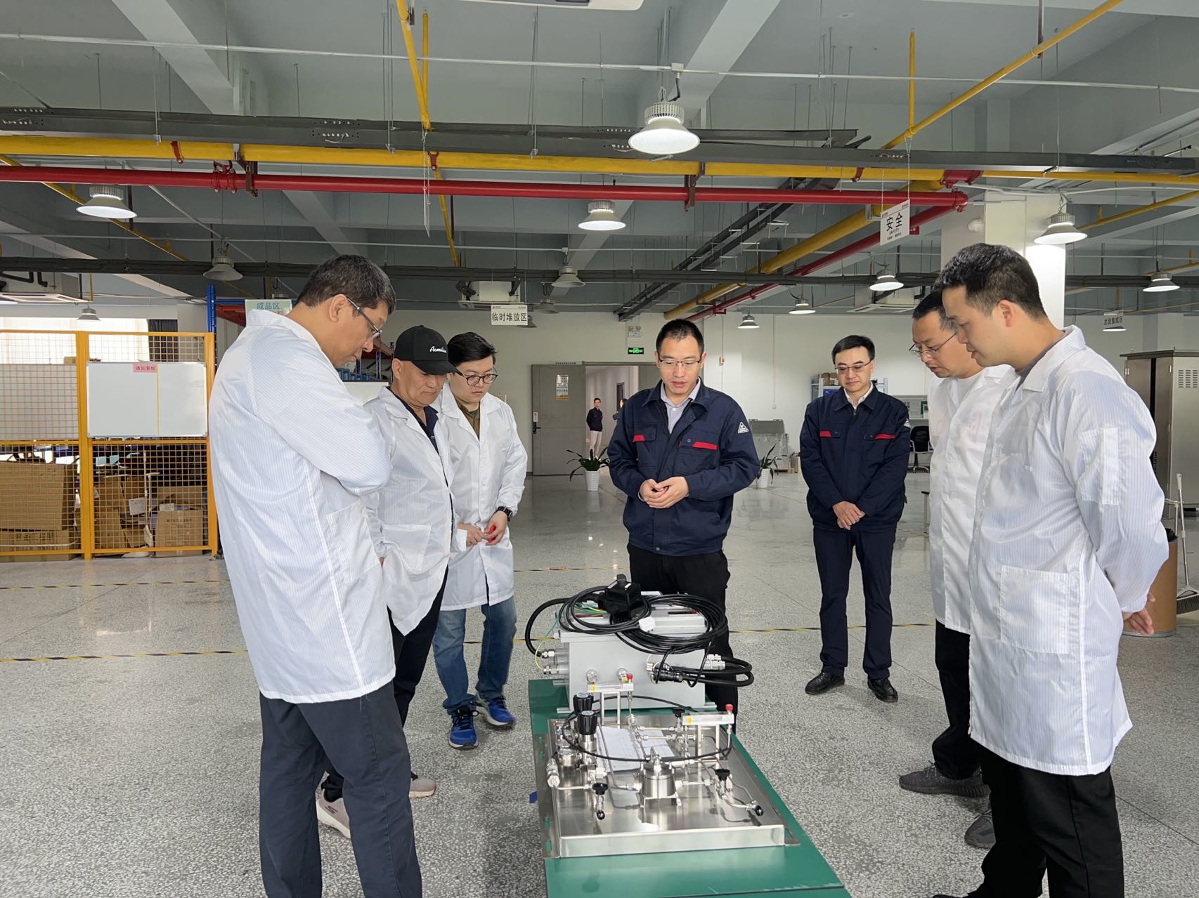 中石油天然氣流量計(jì)量技術(shù)研究項(xiàng)目組到米字科技開展階段驗(yàn)收